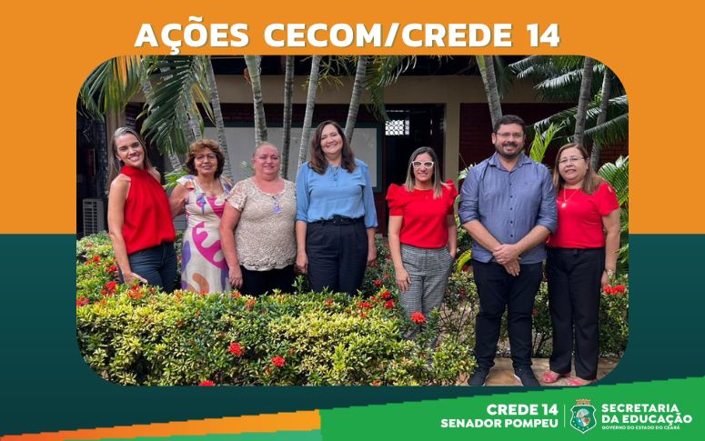 CECOM recebe visita da COPEM/SEDUC
