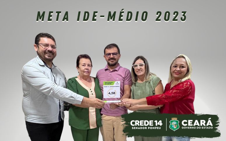 CREDE 14 anuncia Meta IDE-Médio 2023